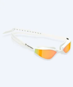 Online Watery Elite svømmebriller - Storm Racer Mirror - Hvid/guld