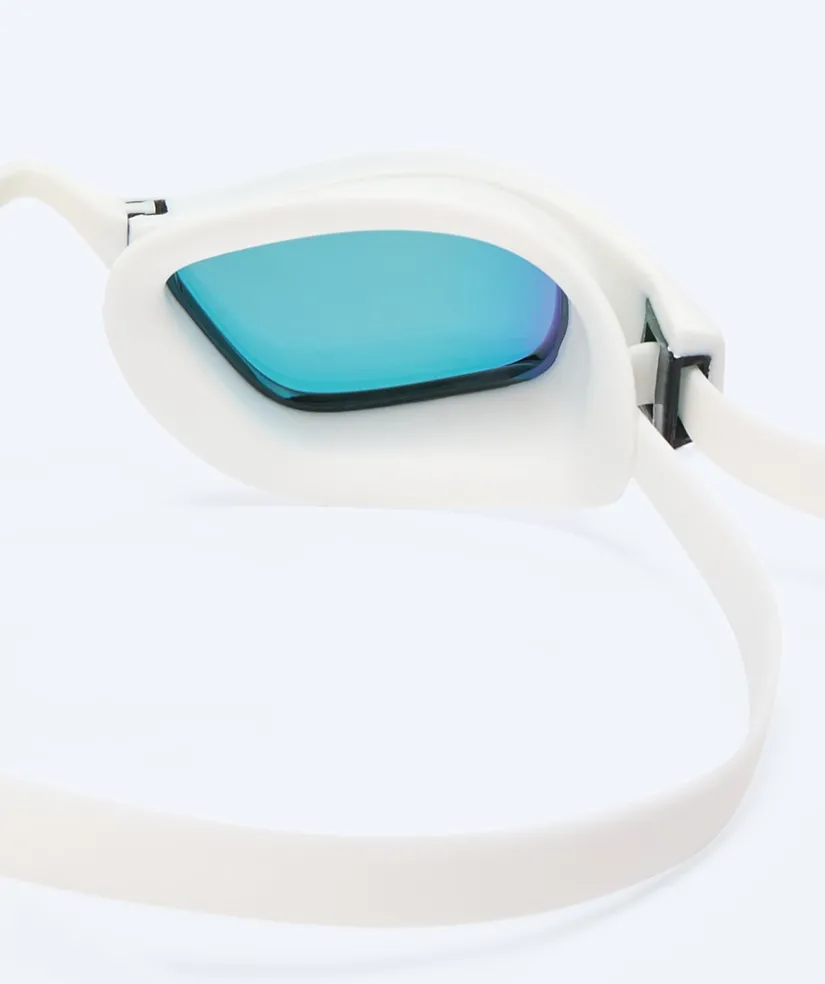 Online Watery Elite svømmebriller - Storm Racer Mirror - Hvid/guld