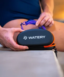 Watery etui til svømmebriller - Active - Lilla