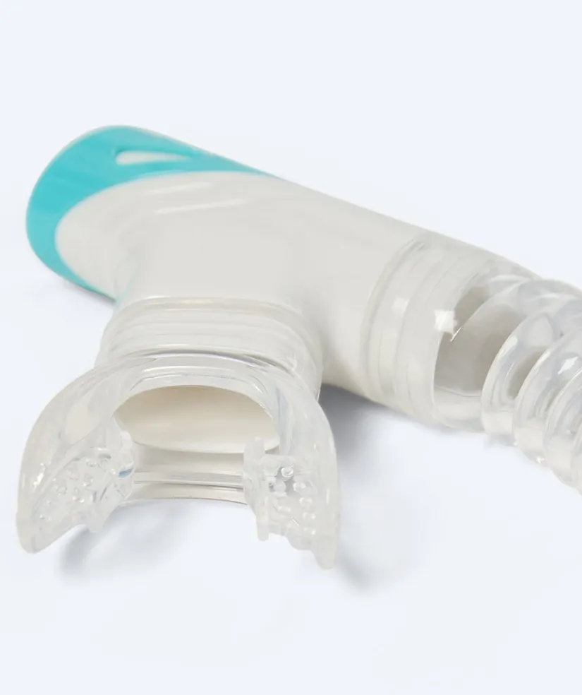 Best Watery full-dry snorkel til børn - Triton 2.0 - Grøn