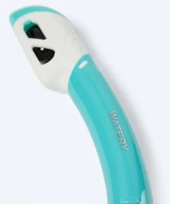 Best Watery full-dry snorkel til børn - Triton 2.0 - Grøn