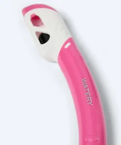 Discount Watery full-dry snorkel til børn - Triton 2.0 - Pink