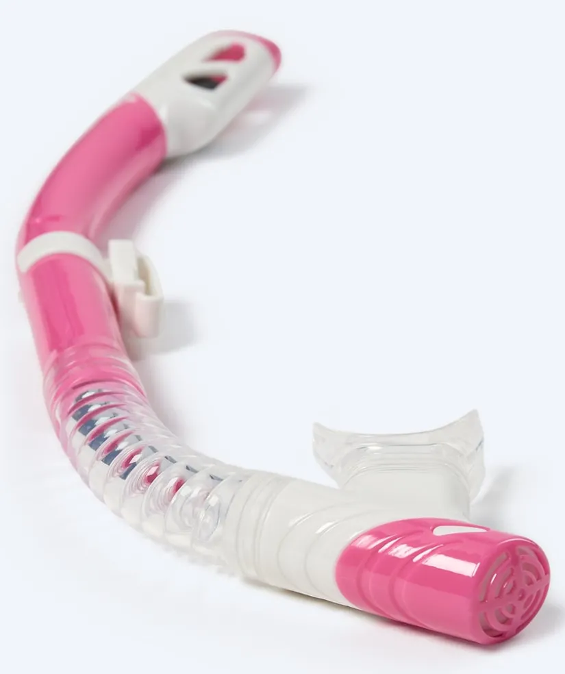 Discount Watery full-dry snorkel til børn - Triton 2.0 - Pink