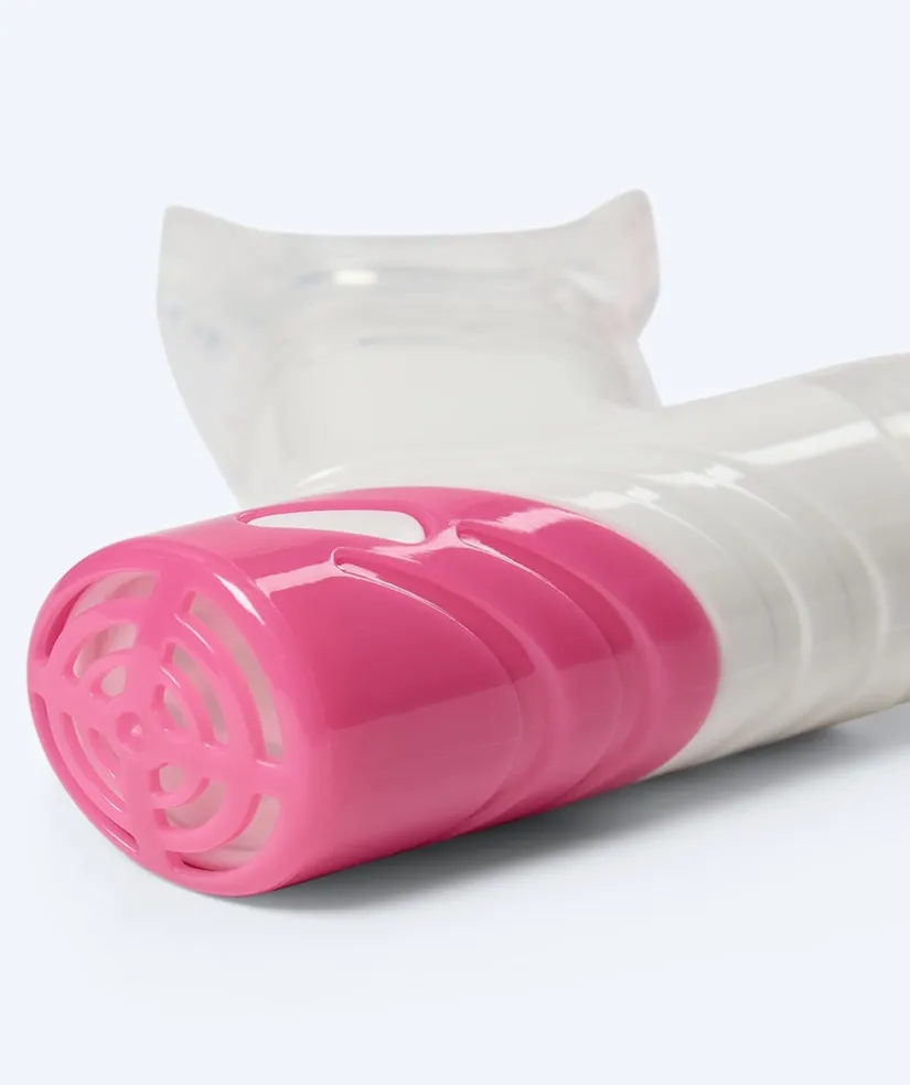 Discount Watery full-dry snorkel til børn - Triton 2.0 - Pink