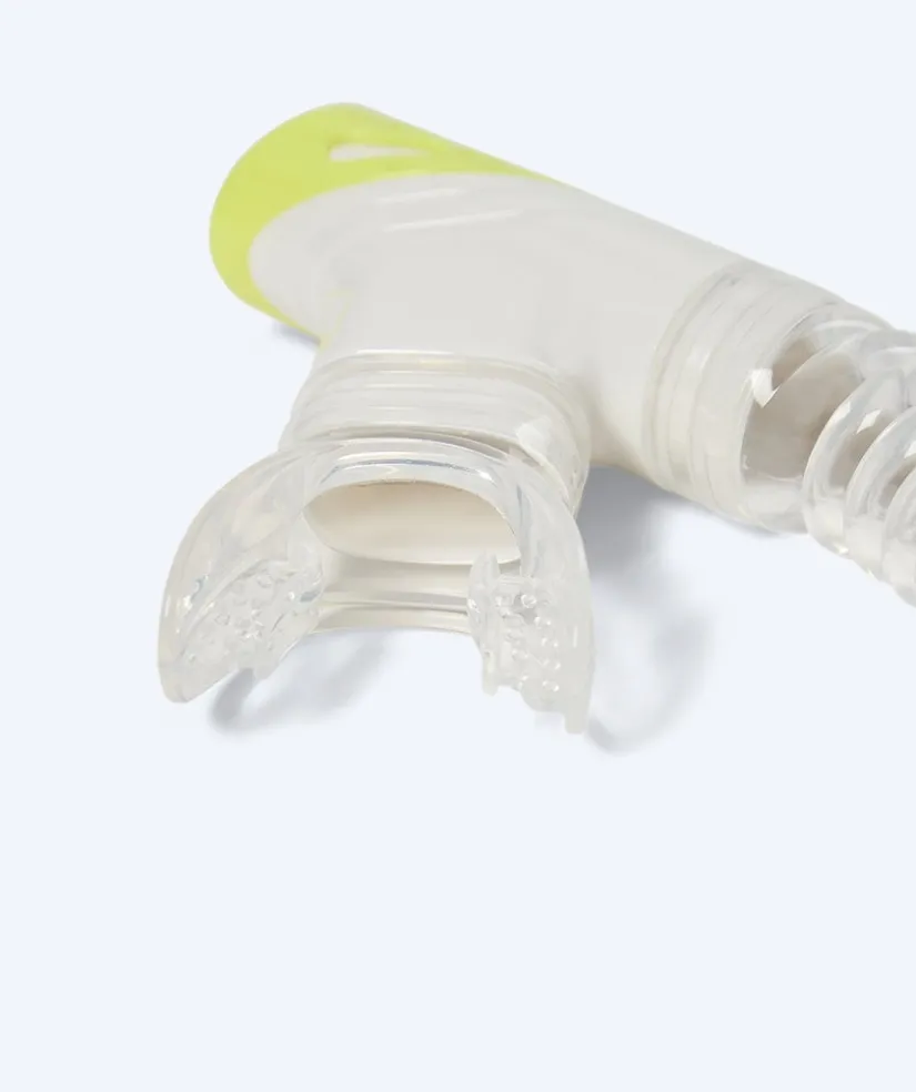 Watery full-dry snorkel til børn - Triton 2.0 - Gul