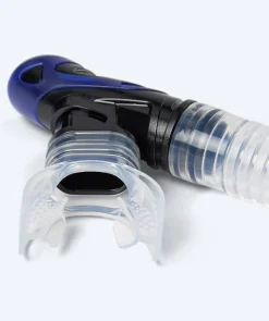 New Watery full-dry snorkel til voksne - Hudson - Blå