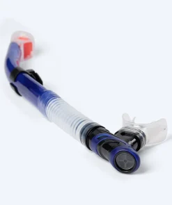 New Watery full-dry snorkel til voksne - Hudson - Blå