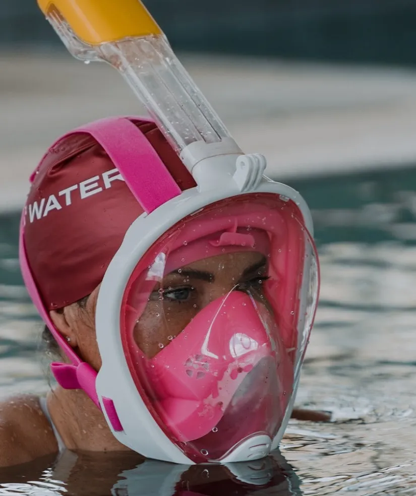 Discount Watery fullface dykkermaske til voksne - Oxygen - Sort