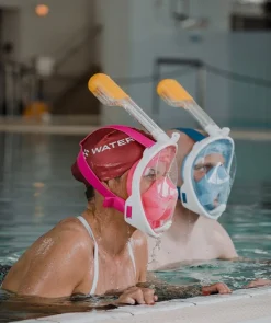 Outlet Watery fullface dykkermaske til voksne - Oxygen - Blå