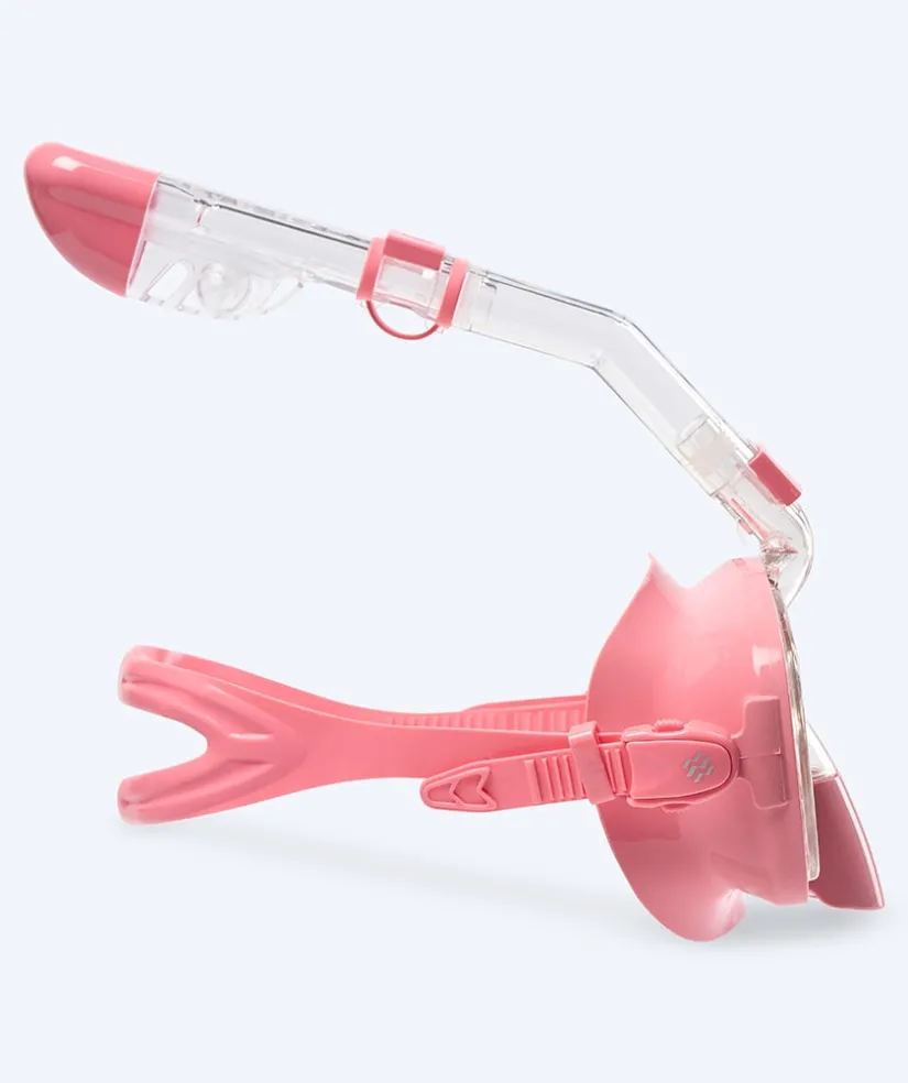 Watery fullface dykkermaske til voksne - Pearl - Pink