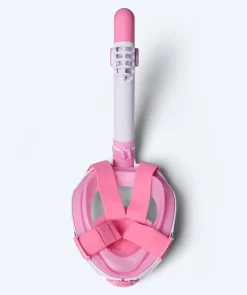 Watery fullface dykkermaske til børn - Ocean Pro - Pink