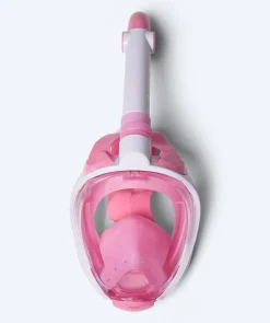 Watery fullface dykkermaske til børn - Ocean Pro - Pink