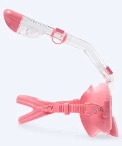 Clearance Watery fullface snorkelmaske til børn - Pearl - Pink