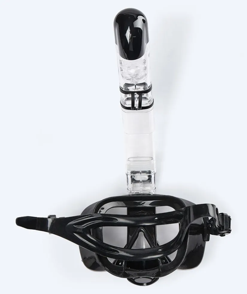Sale Watery fullface snorkelmaske til børn - Pearl - Sort