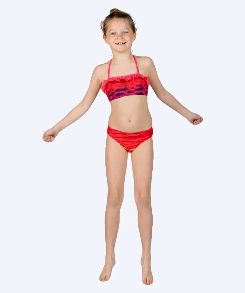New Watery havfruebikini til børn - Sæt - Sunrise