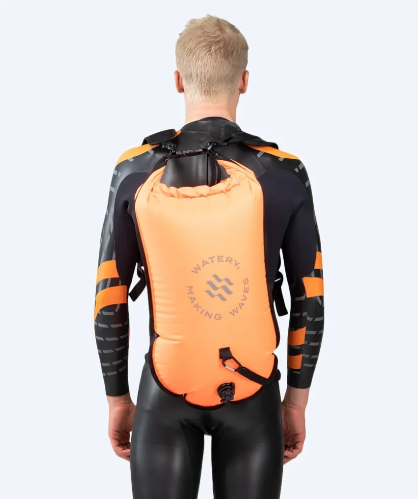 Clearance Watery havtaske - Swim&Run 35L - Orange