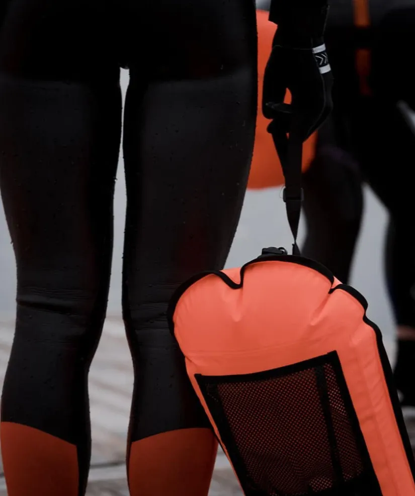 Clearance Watery havtaske til svømning - Pro 28L - Orange