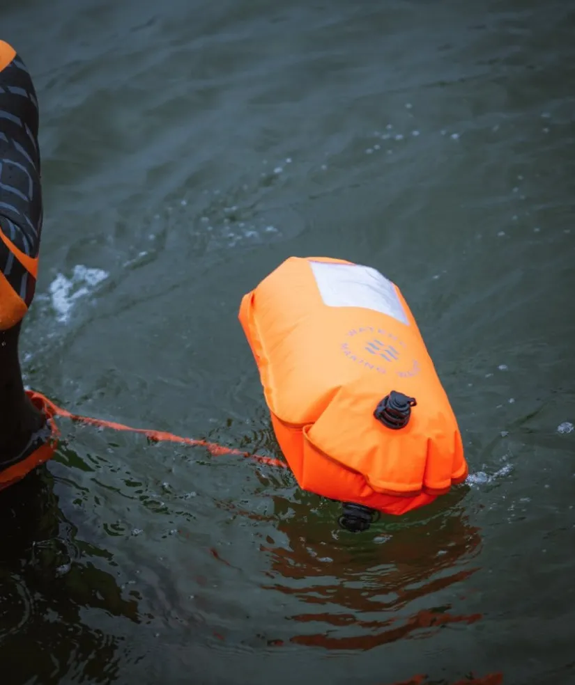Outlet Watery havtaske til svømning - Window 28L - Fluo Gul