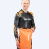 Outlet Watery havtaske til svømning - Window PVC 28L - Orange
