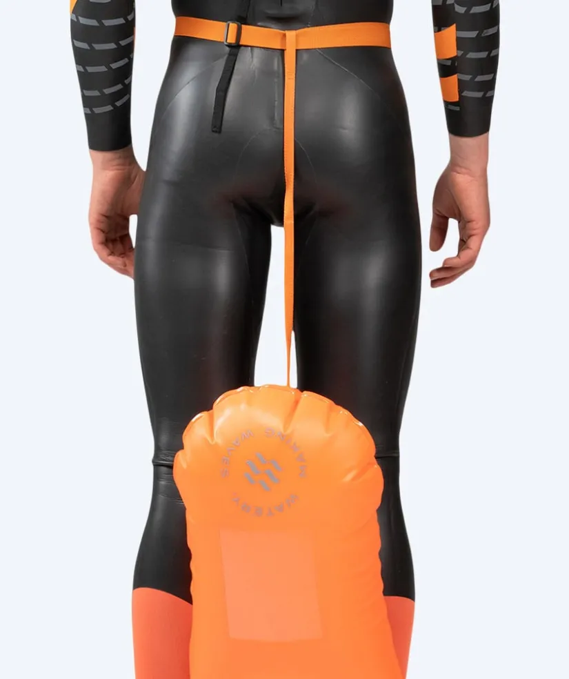 Outlet Watery havtaske til svømning - Window PVC 28L - Orange