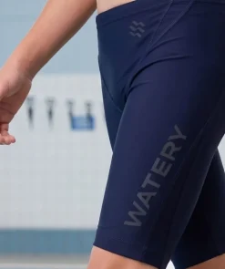 Watery konkurrence badebukser til drenge - Rapidskin 2.0 - Mørkeblå