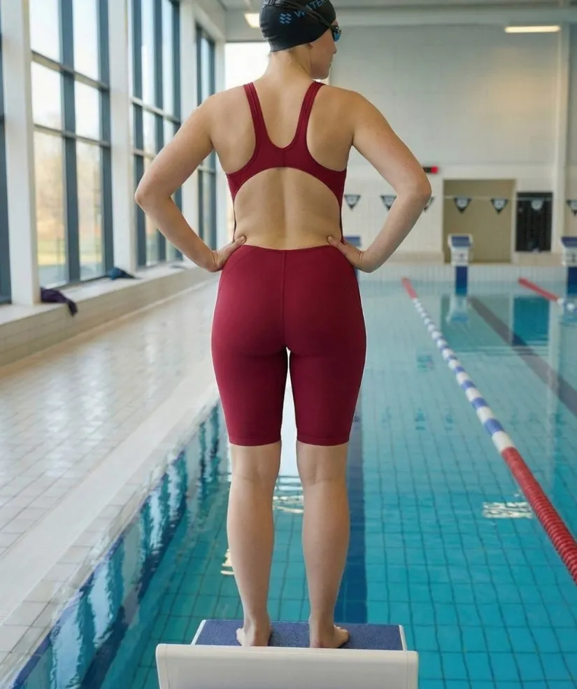 Discount Watery konkurrence badedragt til damer - Rapidskin 2.0 - Rød