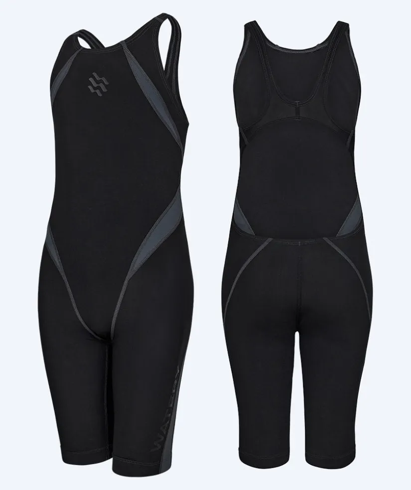 Best Watery konkurrence badedragt til piger - Rapidskin 2.0 - Sort