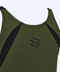 New Watery konkurrence badedragt til piger - Rapidskin 2.0 - Grøn