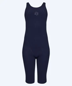 Sale Watery konkurrence badedragt til piger - Rapidskin 2.0 - Mørkeblå