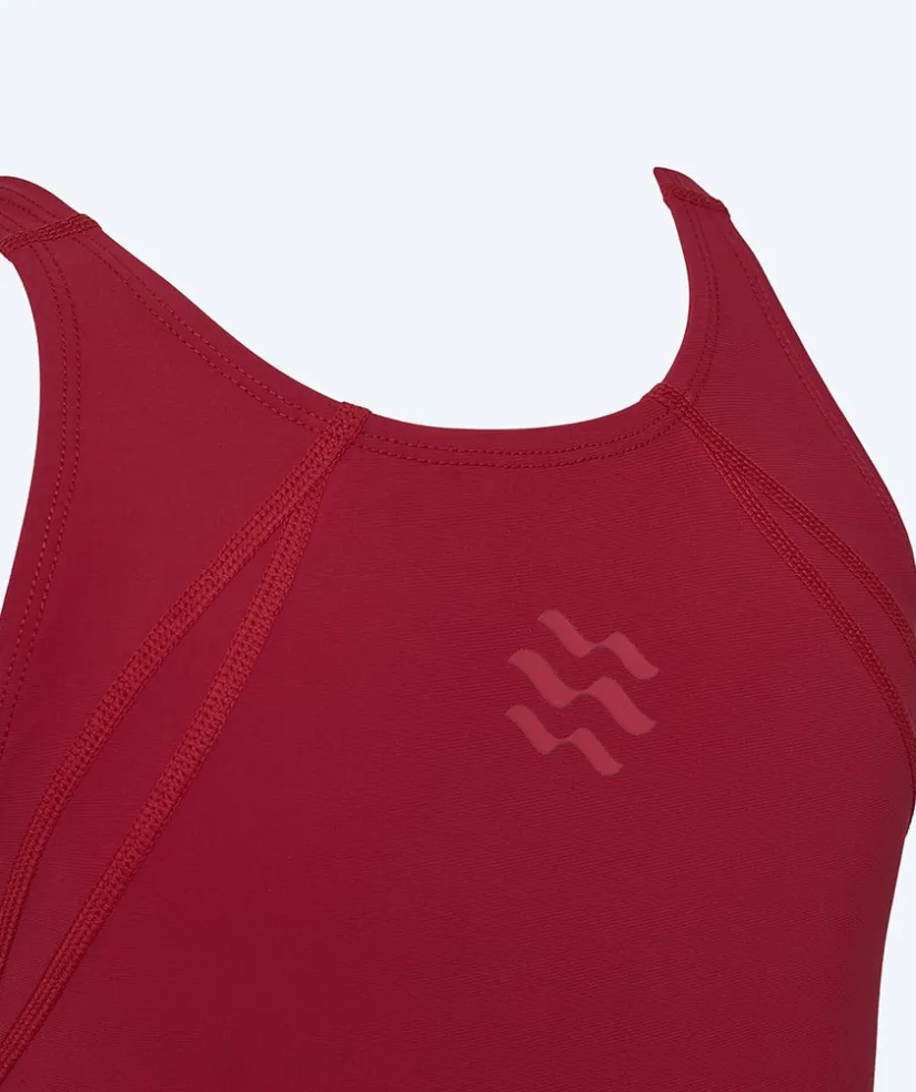New Watery konkurrence badedragt til piger - Rapidskin 2.0 - Rød