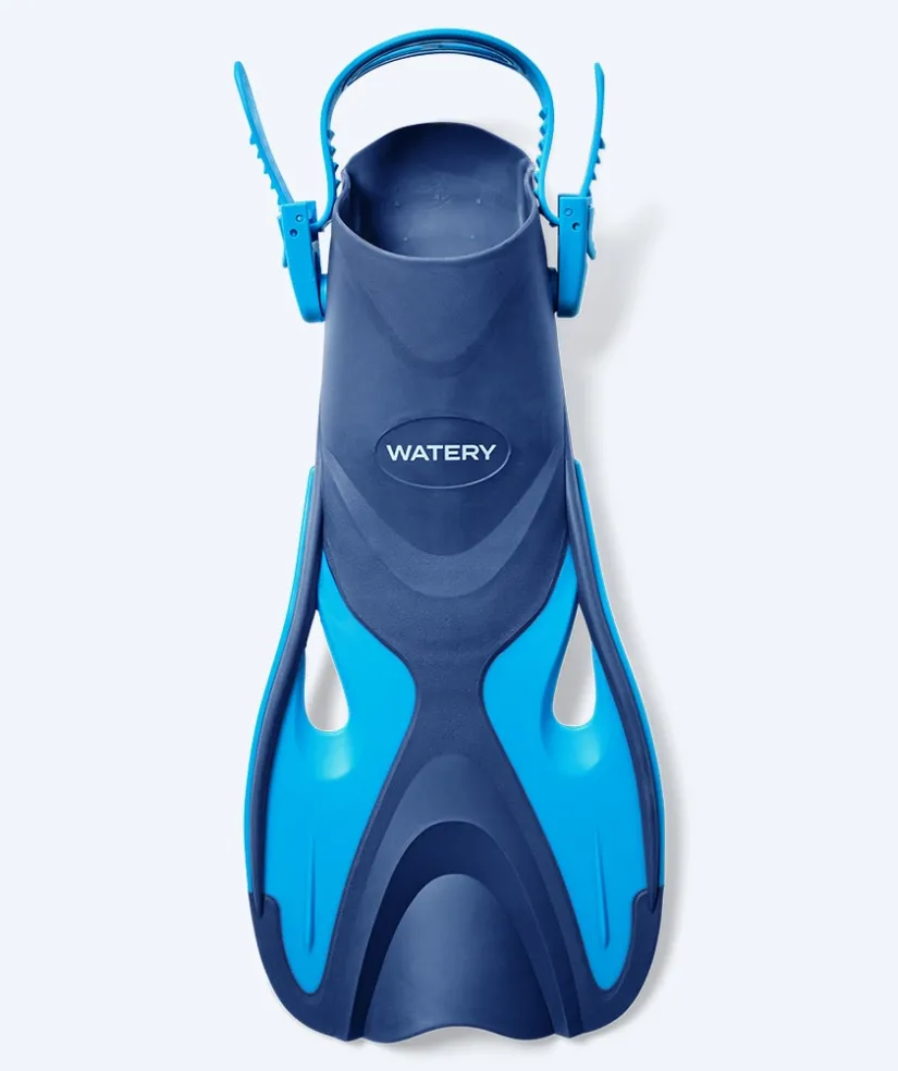 Watery korte svømmefødder - Fisher - Blå