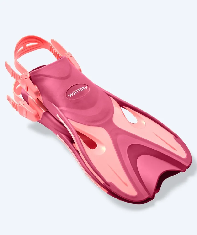 Online Watery korte svømmefødder - Fisher - Pink