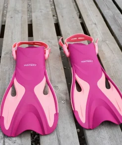 Online Watery korte svømmefødder - Fisher - Pink
