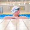 Best Watery langsynede svømmebriller med styrke til voksne - (+2.0) – (+4.5) - Ridley - Blå