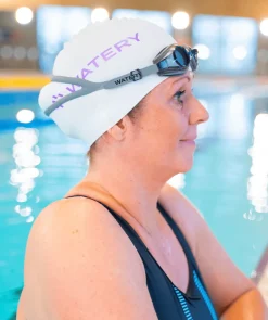 Best Watery langsynede svømmebriller med styrke til voksne - (+2.0) – (+4.5) - Ridley - Blå