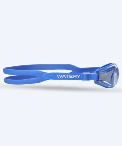 Best Watery langsynede svømmebriller med styrke til voksne - (+2.0) – (+4.5) - Ridley - Blå