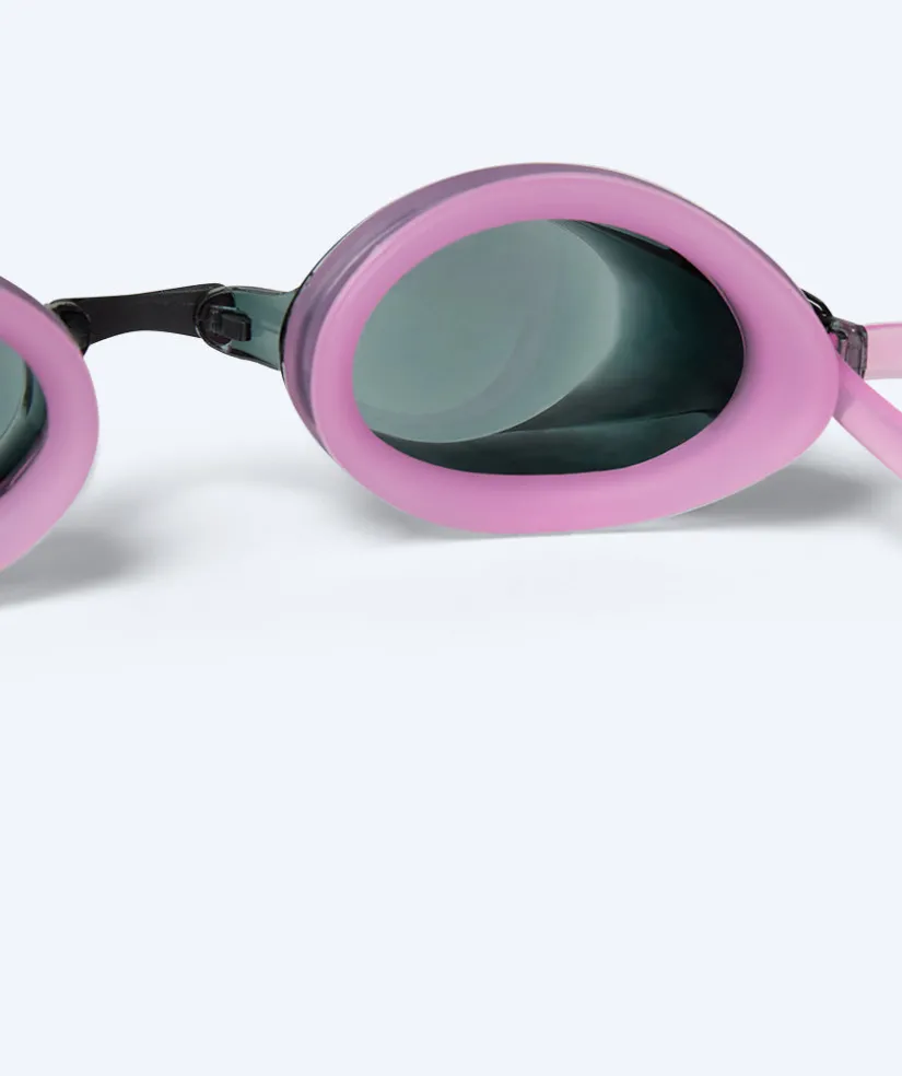 Outlet Watery langsynede svømmebriller med styrke til voksne - (+2.5) – (+3.5) - Catch - Pink (Smoke linse)