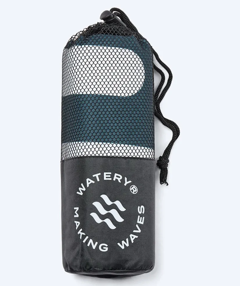 Best Watery microfiber håndklæde (160 x 80 cm) - Eco Nebraska - Mørkeblå