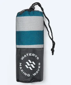 Online Watery microfiber håndklæde (160 x 80 cm) - Eco Nebraska - Blå