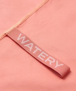 Discount Watery microfiber håndklæde (175 x 110 cm) - Rafferty - Blurish Pink
