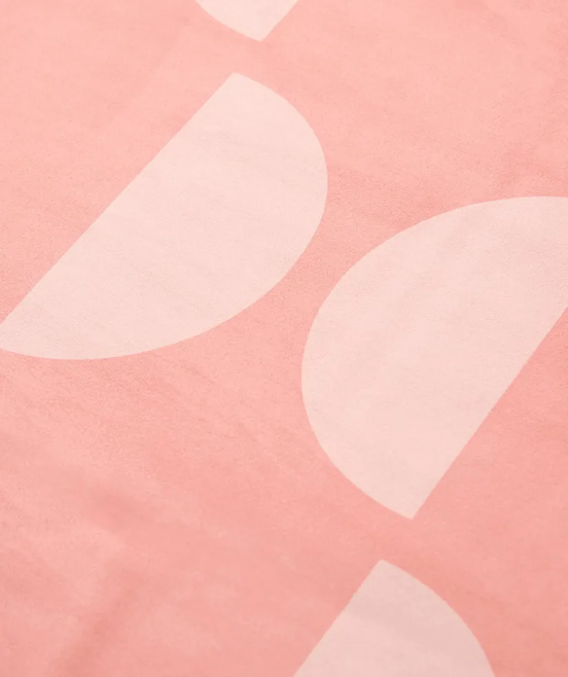 Discount Watery microfiber håndklæde (175 x 110 cm) - Rafferty - Blurish Pink