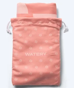 Discount Watery microfiber håndklæde (175 x 110 cm) - Rafferty - Blurish Pink