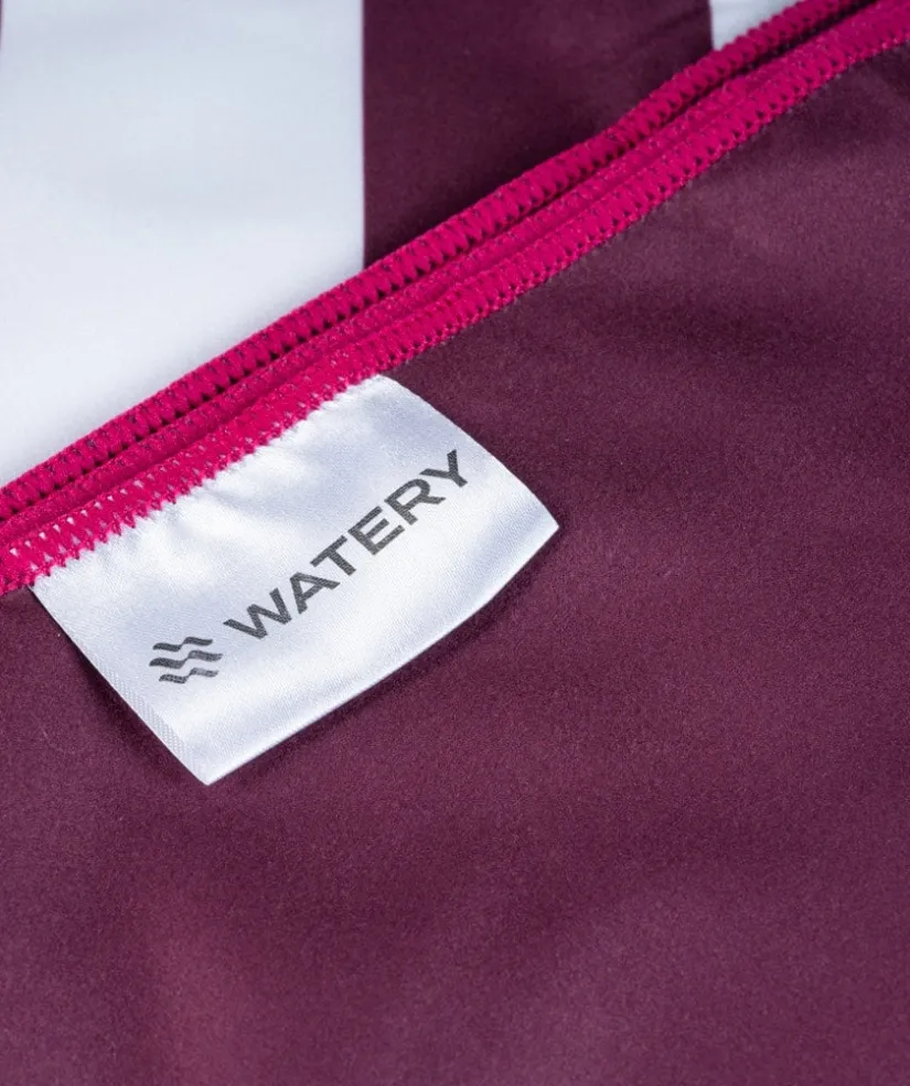 Online Watery microfiber håndklæde (160 x 80 cm) - Eco Nebraska - Dust rød