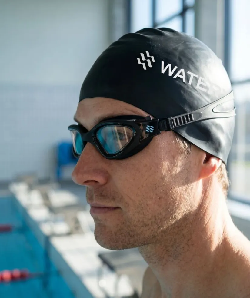 Outlet Watery motions svømmebriller - Raven Active - Sort/klar