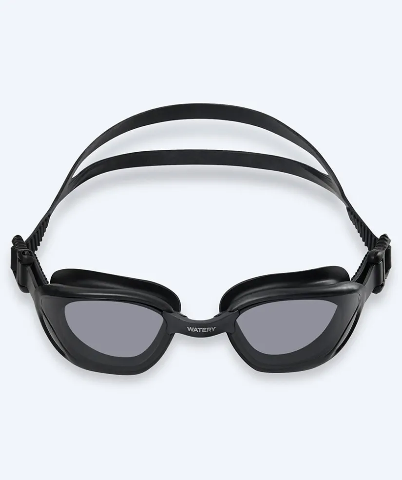 Discount Watery motions svømmebriller - Fraser - Sort (Smoke linse)