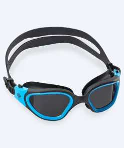 New Watery motions svømmebriller - Raven Active - Sort/blå 1.0