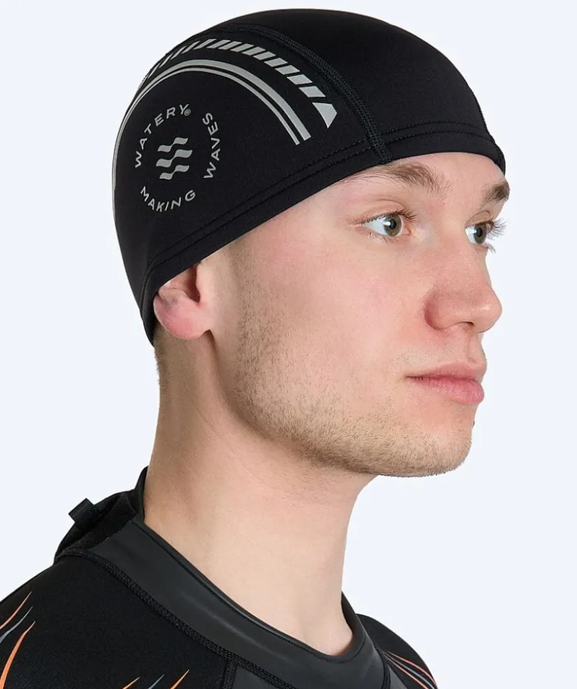 Watery neopren hætte - Flex - Sort