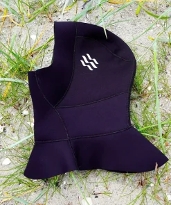 Discount Watery neopren hætte med hals - Hedgehog (3mm) - Sort
