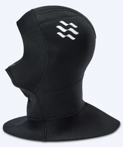Discount Watery neopren hætte med hals - Hedgehog (3mm) - Sort