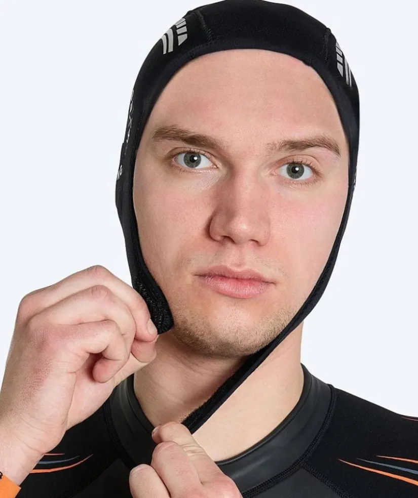 Best Watery neopren hætte - Reptile (3mm) - Sort